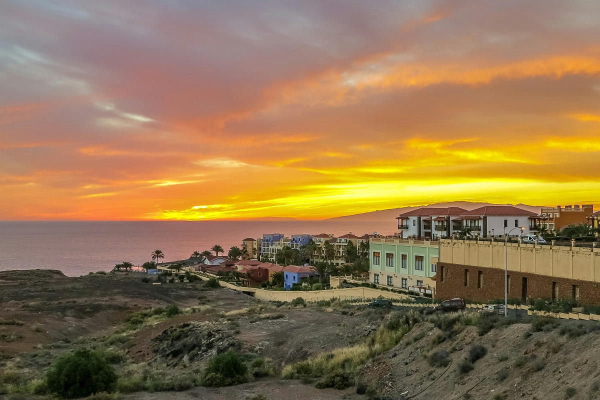 tenerife sunset