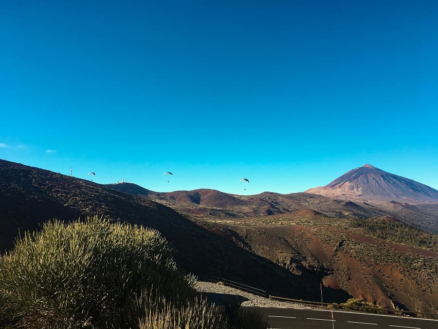 paragliding tenerife